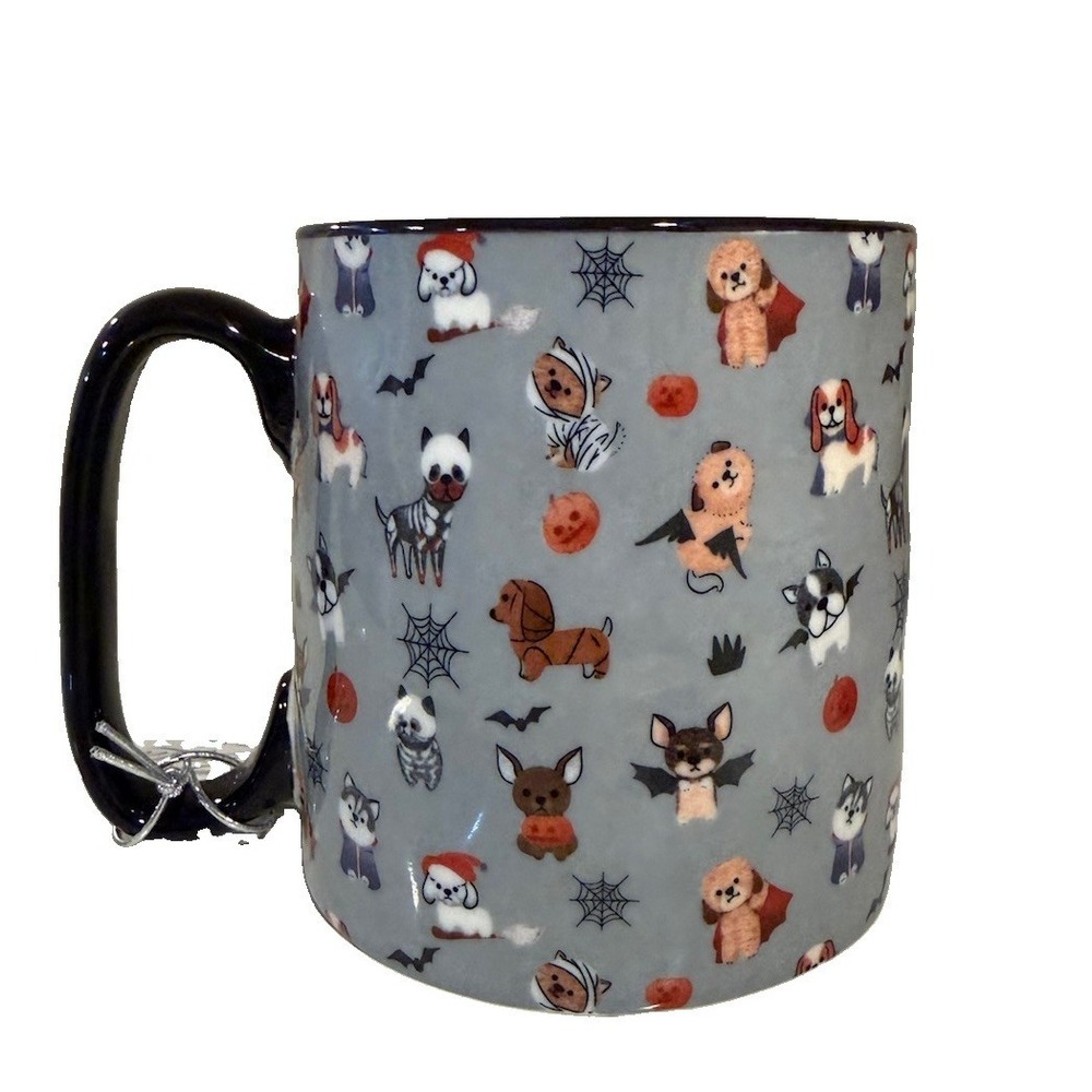 NEW BELLA 10 Strawberry Street MUG Cute Dogs in Halloween Costumes Designed USA - Picture 2 of 2